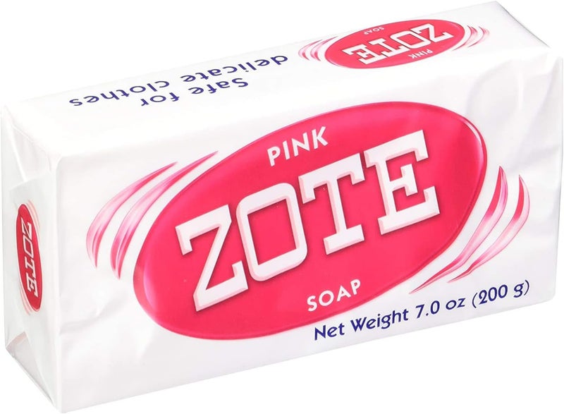 Zote Laundry Soap Bar - Pink 7oz - All-Purpose Soap for Delicate Wash - Image 3